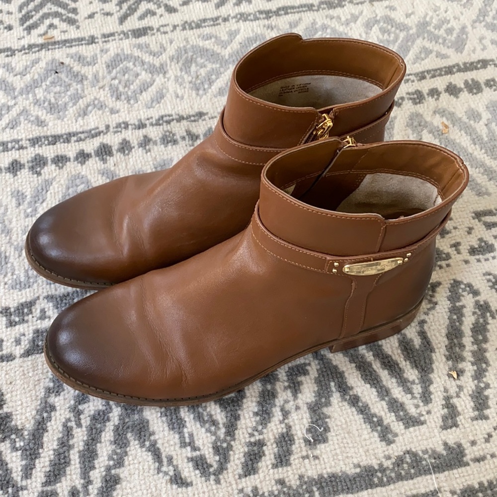 Michael Kors Brown Booties